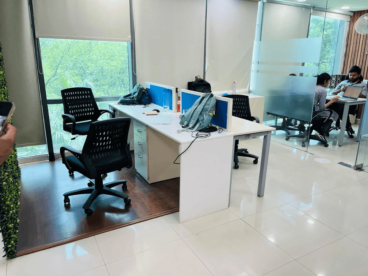 the workspace