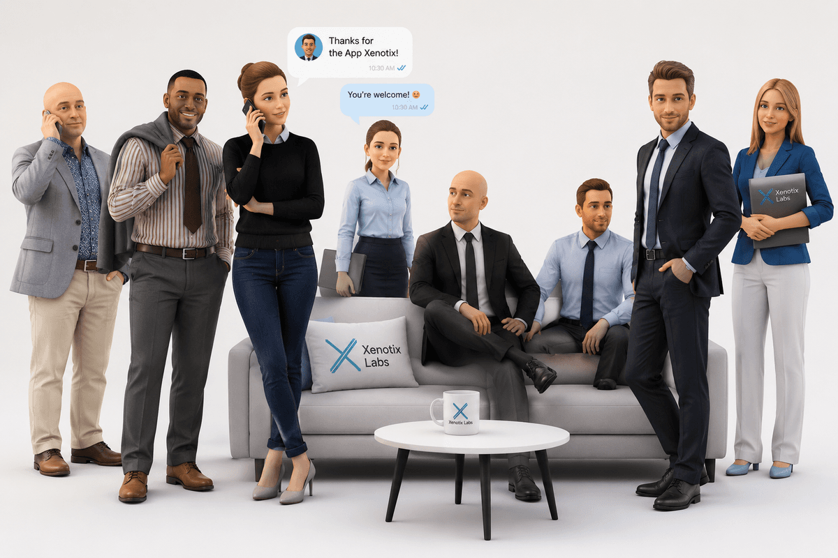 Xenotix Labs team — 121+ startups launched, client reviews
